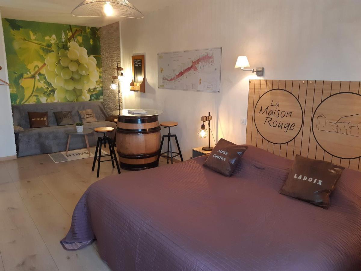 La Maison Rouge Ladoix - Proche Beaune מראה חיצוני תמונה